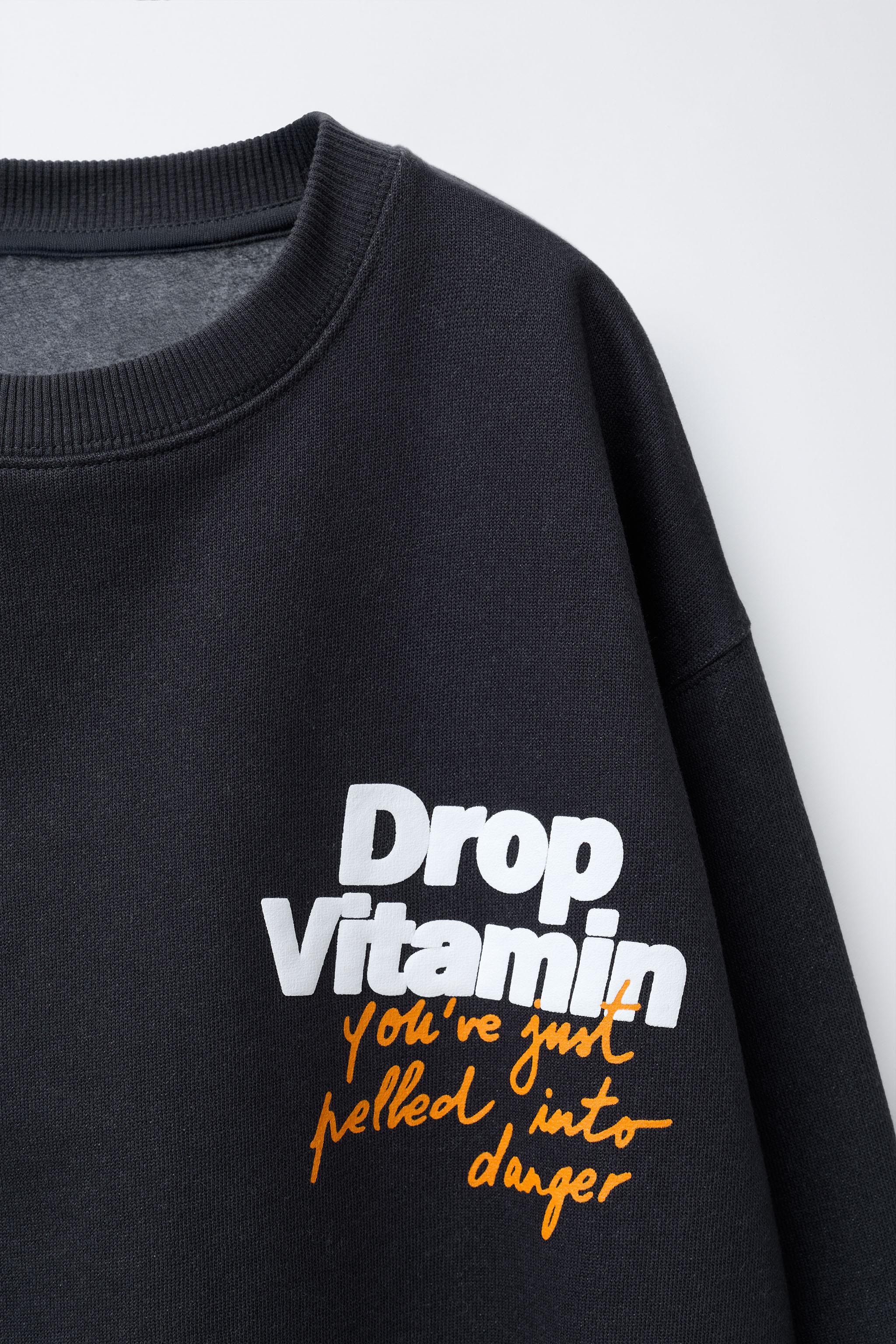 SWEAT À IMPRIMÉ BANANE